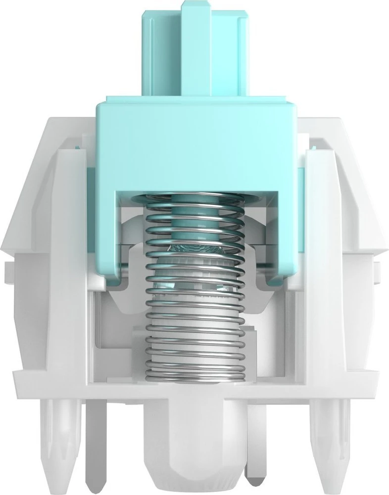 Klaviatūra Glorious Lynx Silent Switches, mechaniniai, 5-Pin, linear, MX-Stem, 40g – sutepti lubrikantu, 36 vnt