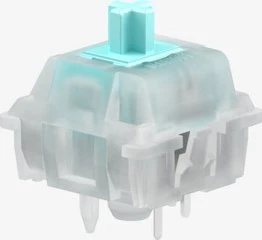 Klaviatūra Glorious Lynx Silent Switches, mechaniniai, 5-Pin, linear, MX-Stem, 40g – sutepti lubrikantu, 36 vnt