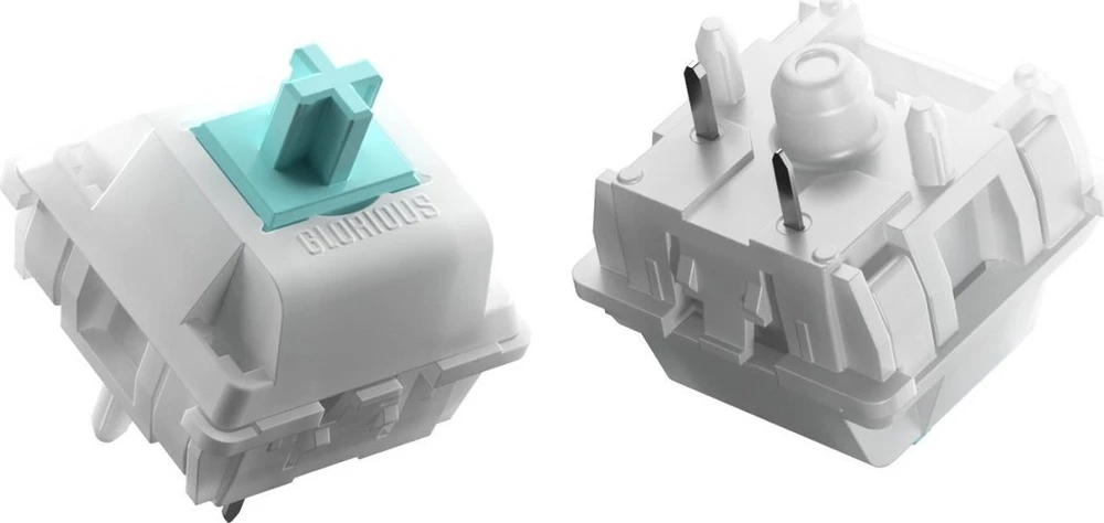 Klaviatūra Glorious Lynx Standard Switches, mechaniniai, 5-Pin, linear, MX-Stem, 40g – sutepti lubrikantu, 36 vnt