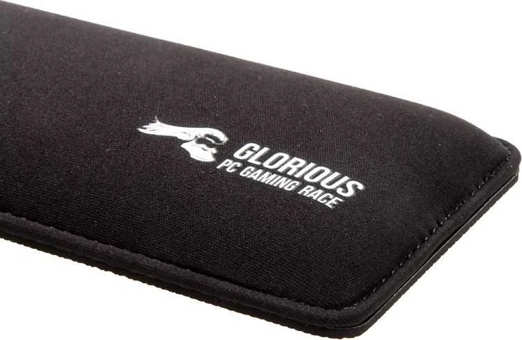Glorious paminkštinta klaviatūros riešų atrama Slim 17mm - Compact 30x10cm