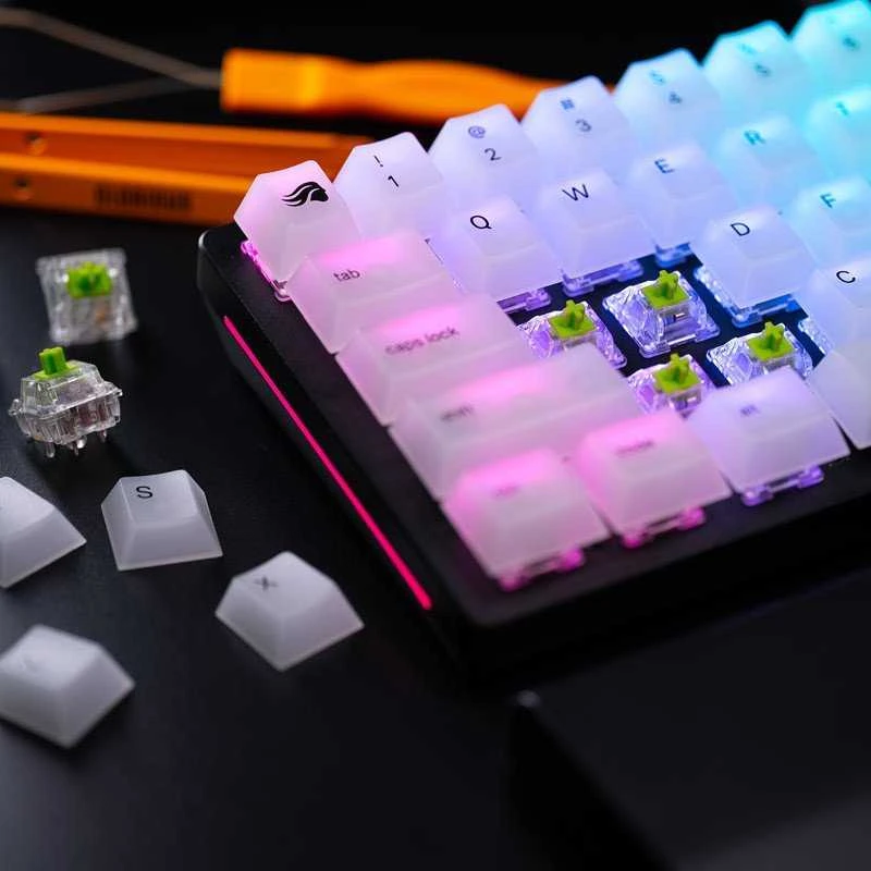 Glorious Raptor Switches, mechaniniai mygtukai, 5-pin, clicky, MX-Stem, 55g - 36 pieces
