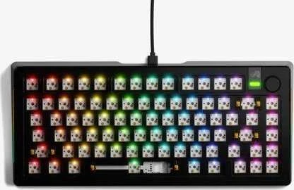 Glorious GMMK 3 Pro 75 % Custom žaidimų klaviatūra – Barebone, ANSI išdėstymas, juodos spalvos