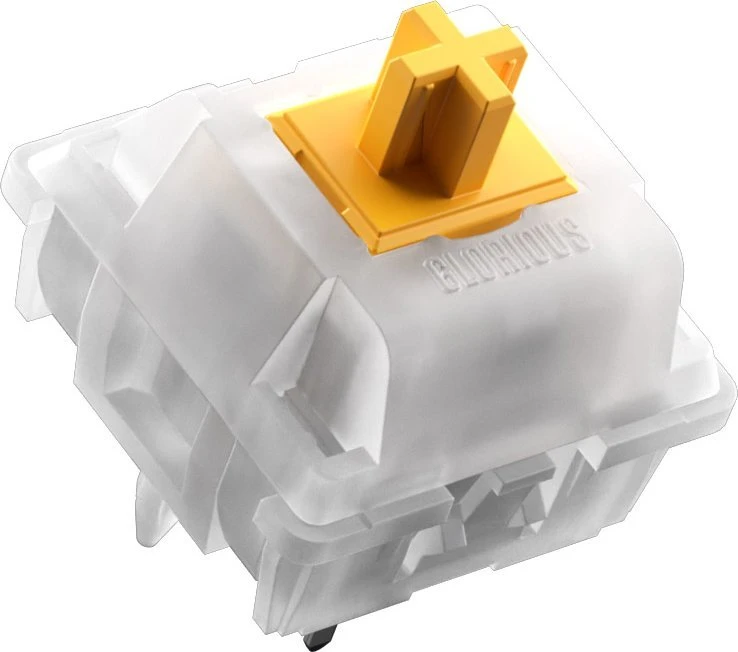 Glorious Panda Silent Switches, mechanisch, 5-Pin, taktil, MX-Stem, 50g - lubed, 36 Stück
