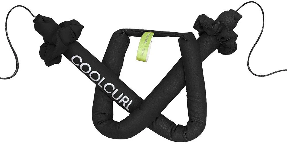 Glov CoolCurl naujoviškas plaukų suktukas nenaudojant šilumos Juodas