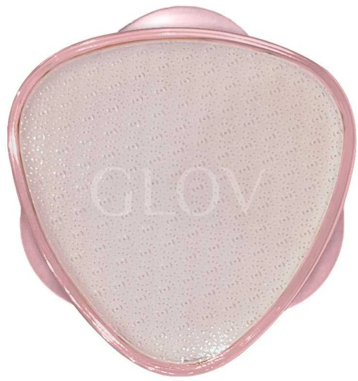 Glov Nano Twist Duo 2in1 pemzos ir nano stiklo epiliatorius, rožinis