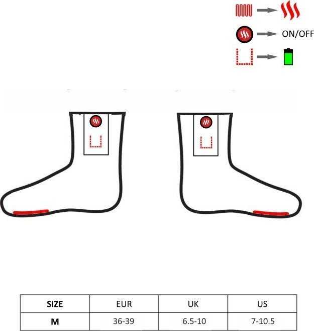 Glovii Šildomos šlepetės namams su USB baterijomis