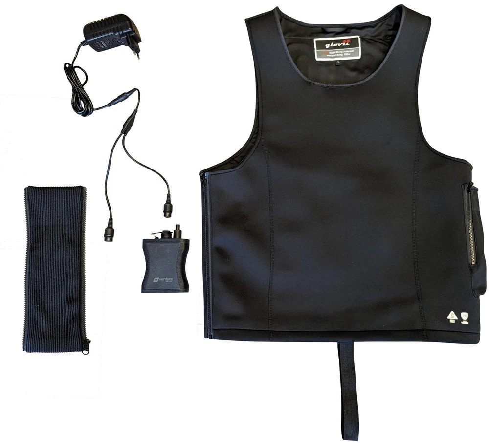 Glovii GMV1L water sport vest Juodas Softshell