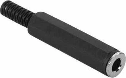 6.3 mm AUX lizdo adapteris su spiraline apsauga