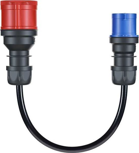 Go Echarger Go-e Gemini flex adapteris 11 kW CEE 3 fazė 16A - CEE 1 fazė 16A (CH- 04- 31)