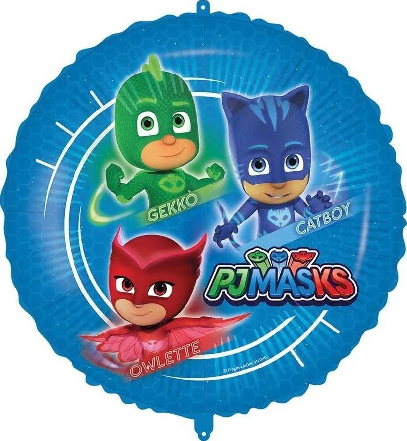 GoDan Apvalus folijos balionas helio orui PJ Masks