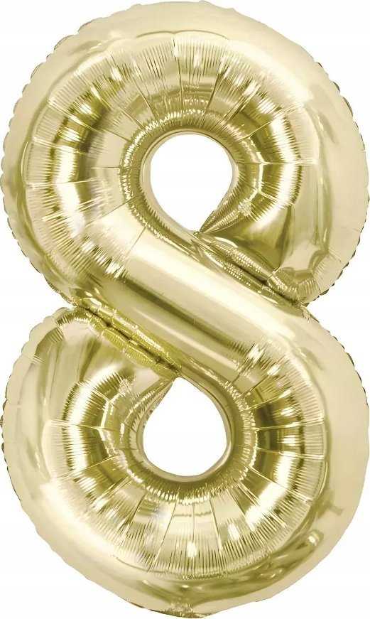 GoDan BALLOON FALL 8 CHAMPAGNE 85CM GO PBH