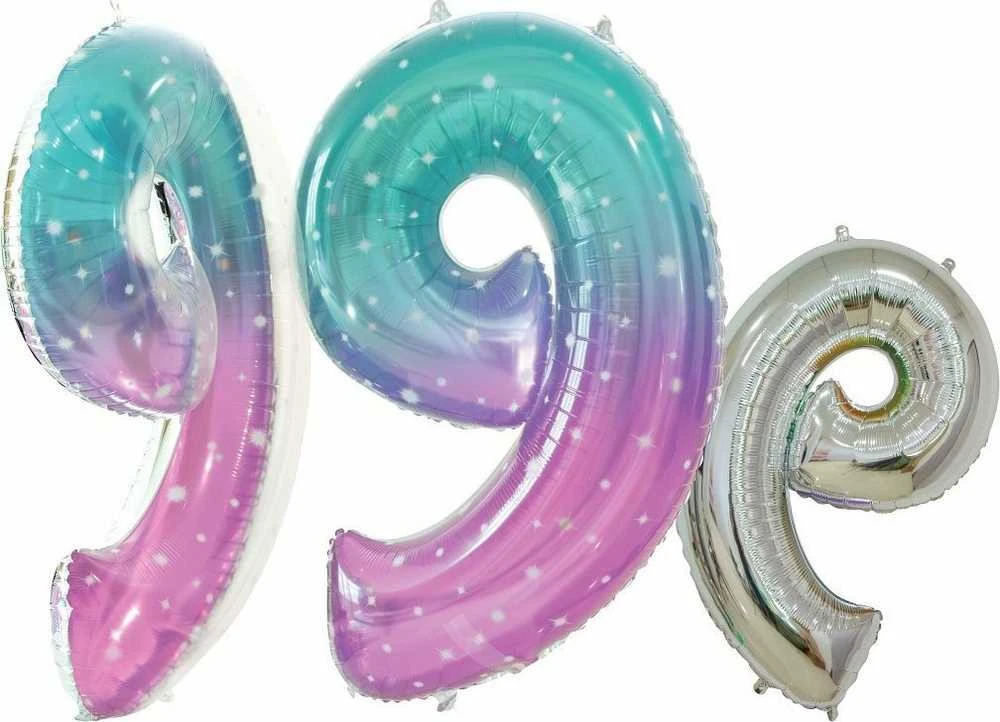 GoDan Balon foliowy Cyfra9 Kosmos 78cm BC-HKS9 55990