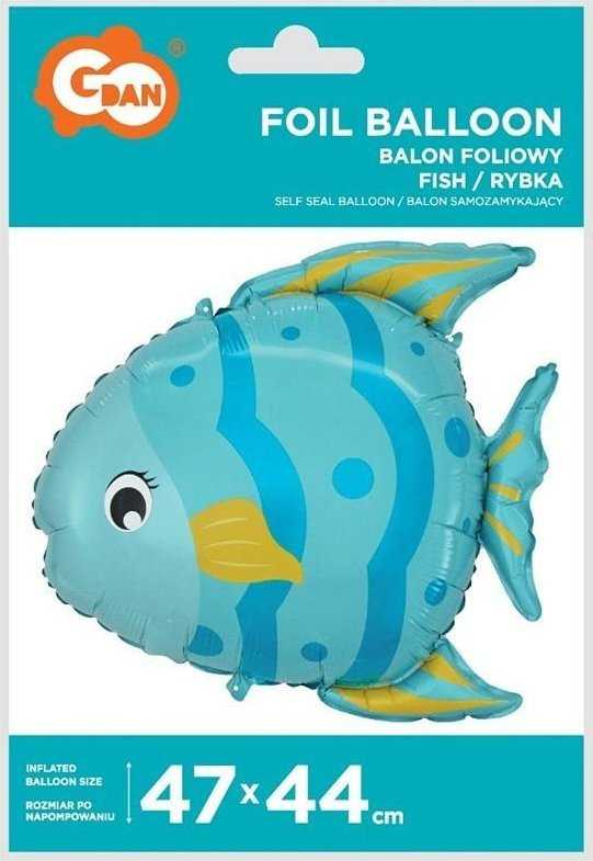 GoDan BALON foliowy Rybka 47x44 cm