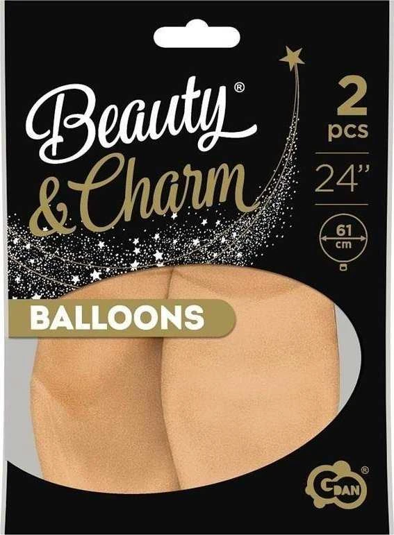 GoDan Balloons Beauty&amp;Charm pastelinis minkštimas 61cm 2vnt