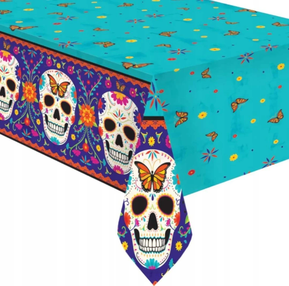 GoDan Day Of The Dead popierinė staltiesė 120x180cm