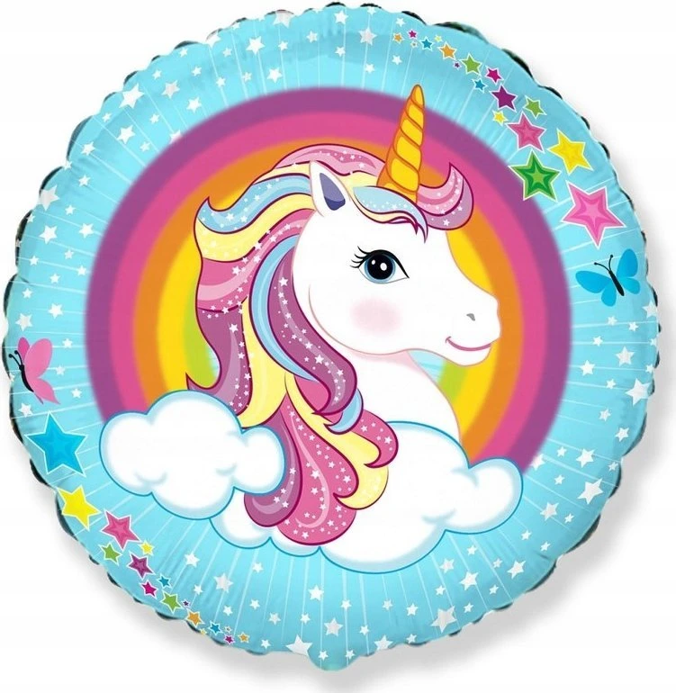 GoDan FX Unicorn folijos balionas 48 cm
