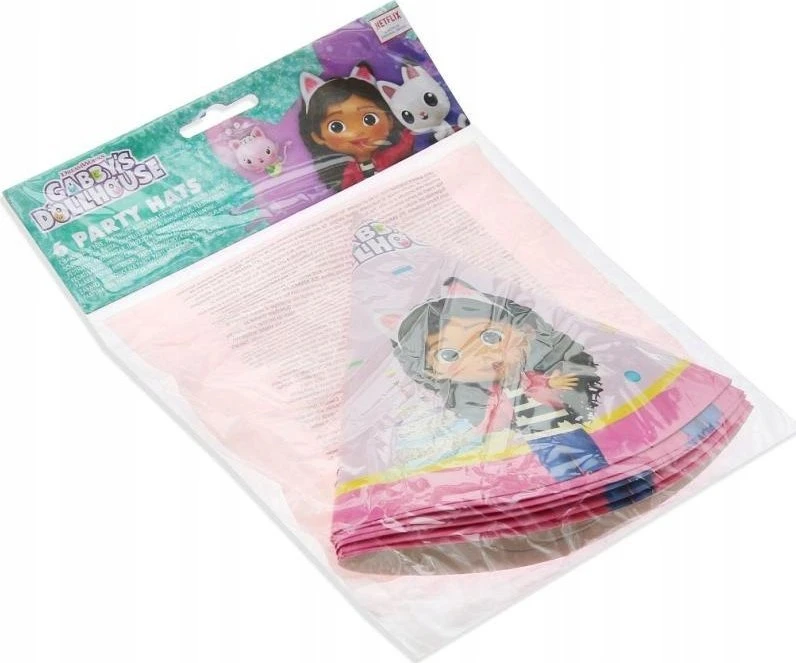 Globos Europe Bv GoDan PAP GABBYS DOLLHOUSE GO HAT OP6PCS PBH