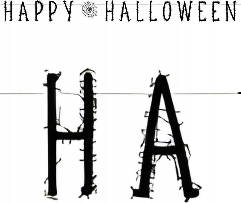 Boland Traciks Happy Halloween užrašų juosta