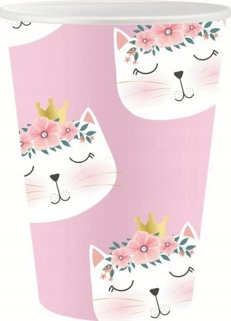 GoDan popieriniai puodeliai 250 ml Kitten A6 PG-KPKO 78319