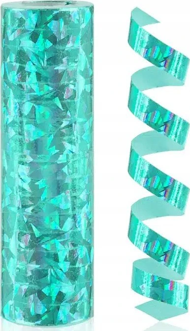 GoDan Serpentyna holograf turkus 4m/1szt PZ-SHTK 83740