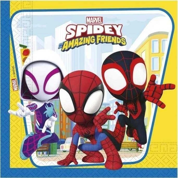 GoDan Spidey ir jo nuostabios popierinės servetėlės... 33x33cm