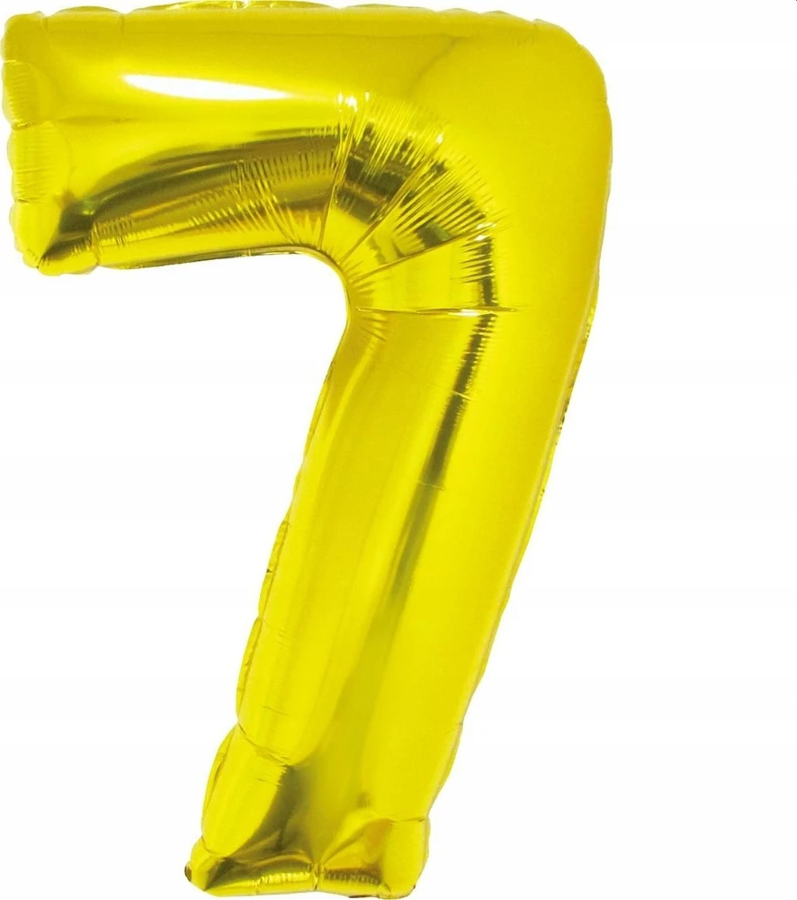 GoDan Smart Foil balionas Number 3 Auksinis 92cm