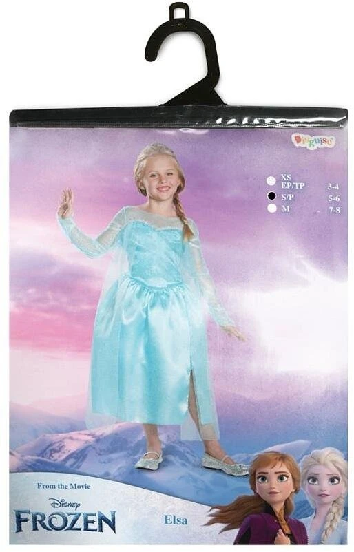 Disguise Disney Frozen Elsos Frozen princesės karnavalinis kostiumas 109-123 cm (5-6 metų)