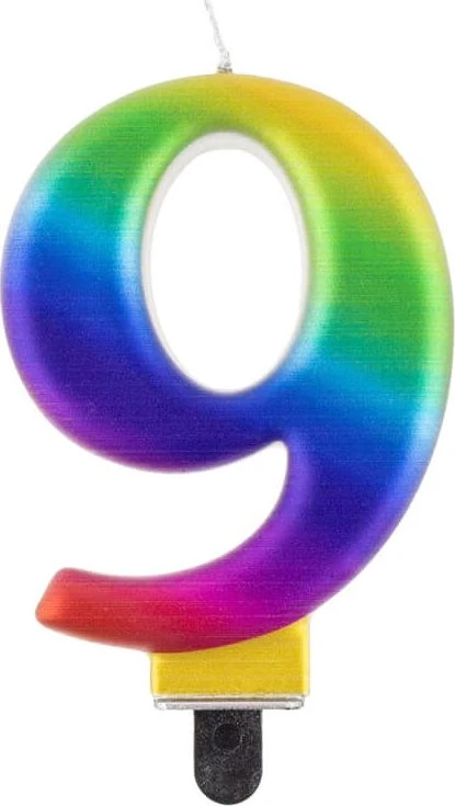 GoDan žvakė numeris 9, Galaxy, 8,0 cm PF-SCG9