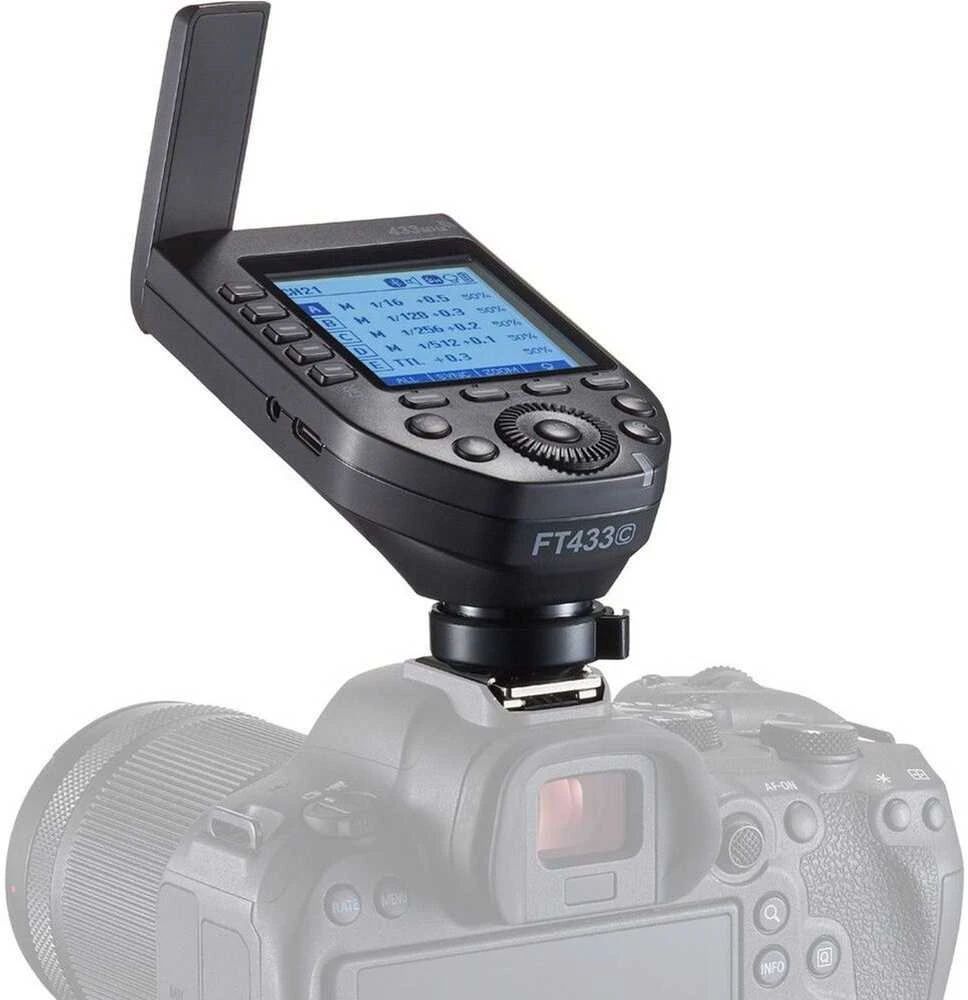 „Godox FT433C“ 433 MHz TTL blykstės paleidiklis „Canon“