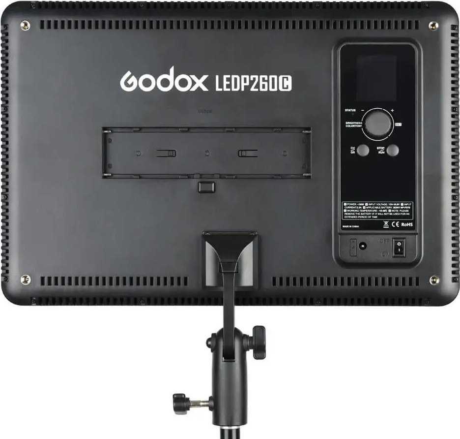 GODOX Godox LEDP260 Flat LED Video Light studijinė lempa