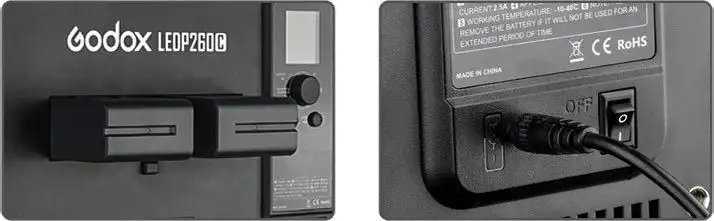 GODOX Godox LEDP260 Flat LED Video Light studijinė lempa