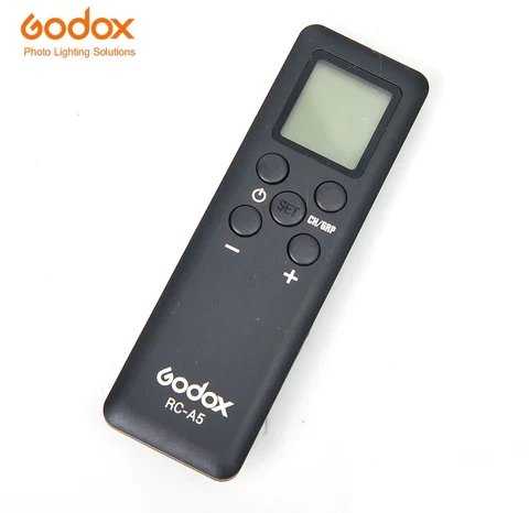 Godox LED šviesos nuotolinio valdymo pultas RC A5