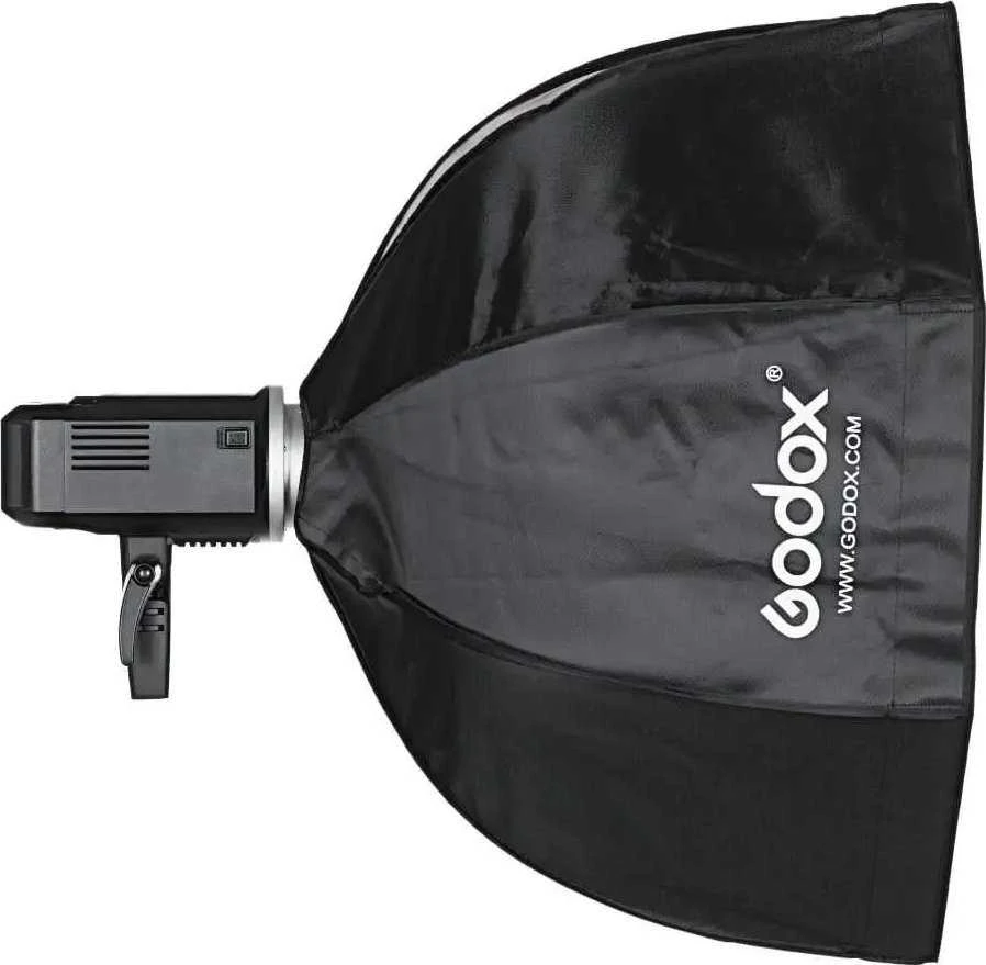 GODOX SB-GUE120 minkšta dėžė su laikikliu ir tinkleliu Octa 120cm