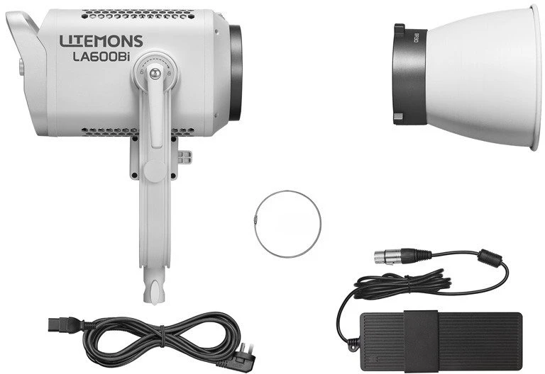 Apšvietimo Įranga - Godox Litemons BI LED Video Light LA600Bi 2800K-6500K