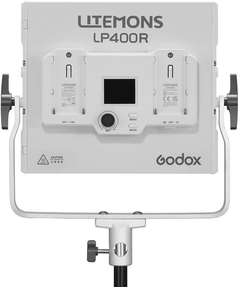 Apšvietimo Rinkinys - Godox Litemons LP400R RGB LED Šviesos Panele 2-Šviesų Rinkinys 1800K–10000K, Bluetooth, Juoda