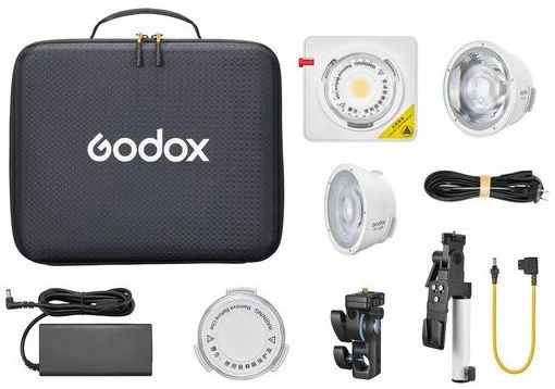 Apšvietimo įranga - Godox ML100Bi 100W Bi-color LED vaizdo šviesa
