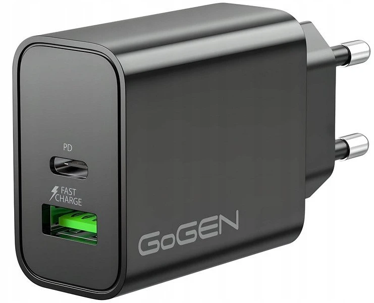 GoGEN įkroviklis ACHPDQ230 Tinklinis 1x USB-A 1x USB-C 30W