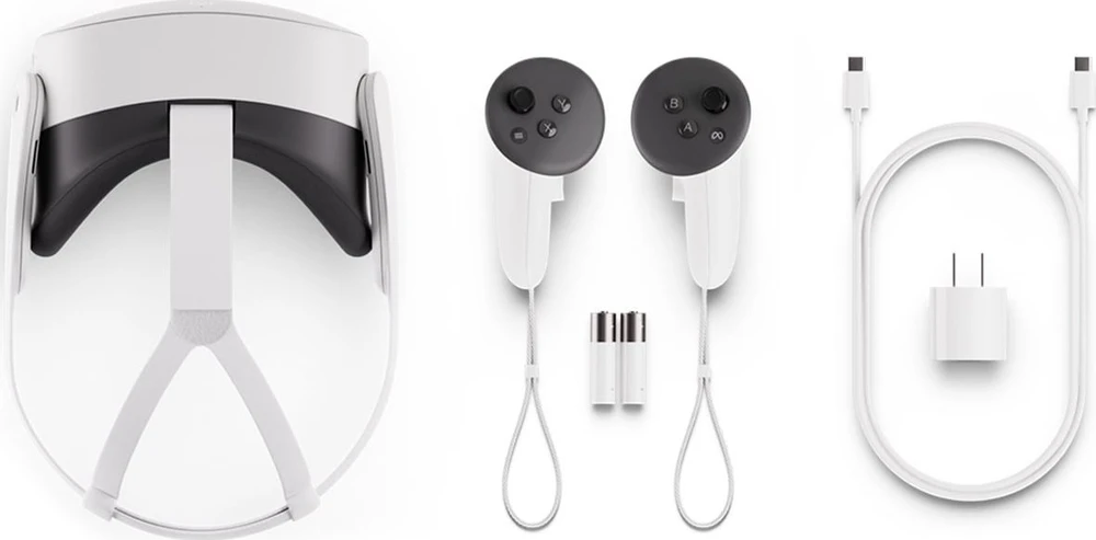 Virtualios realybės akiniai Meta Quest 3S All-in-one VR, 128 GB