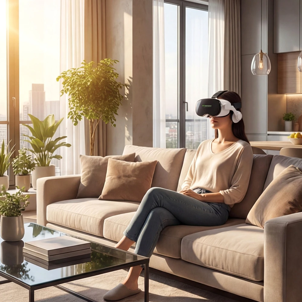 VR akiniai Shinecon VR akiniai 360 Shinecon G18E – išmaniesiems telefonams filmams, žaidimams ir VR virtualiai realybei