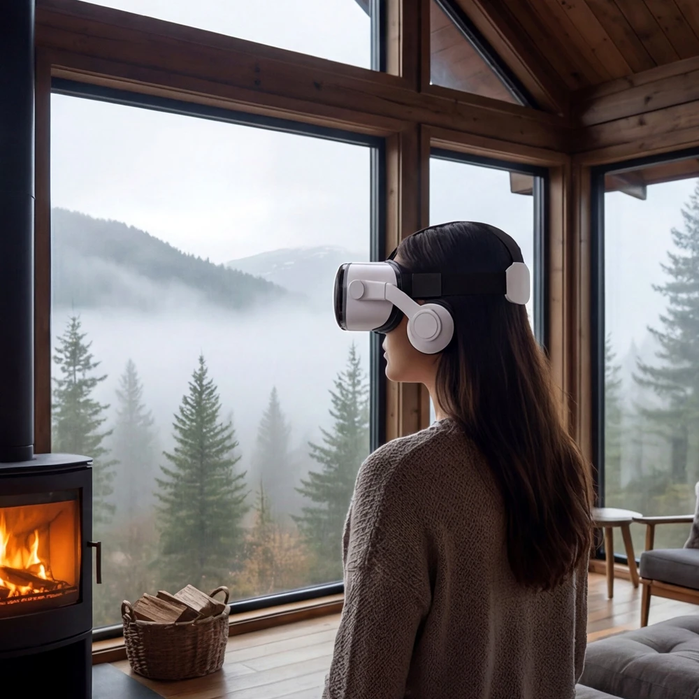 VR akiniai Shinecon VR akiniai 360 Shinecon G18E – išmaniesiems telefonams filmams, žaidimams ir VR virtualiai realybei