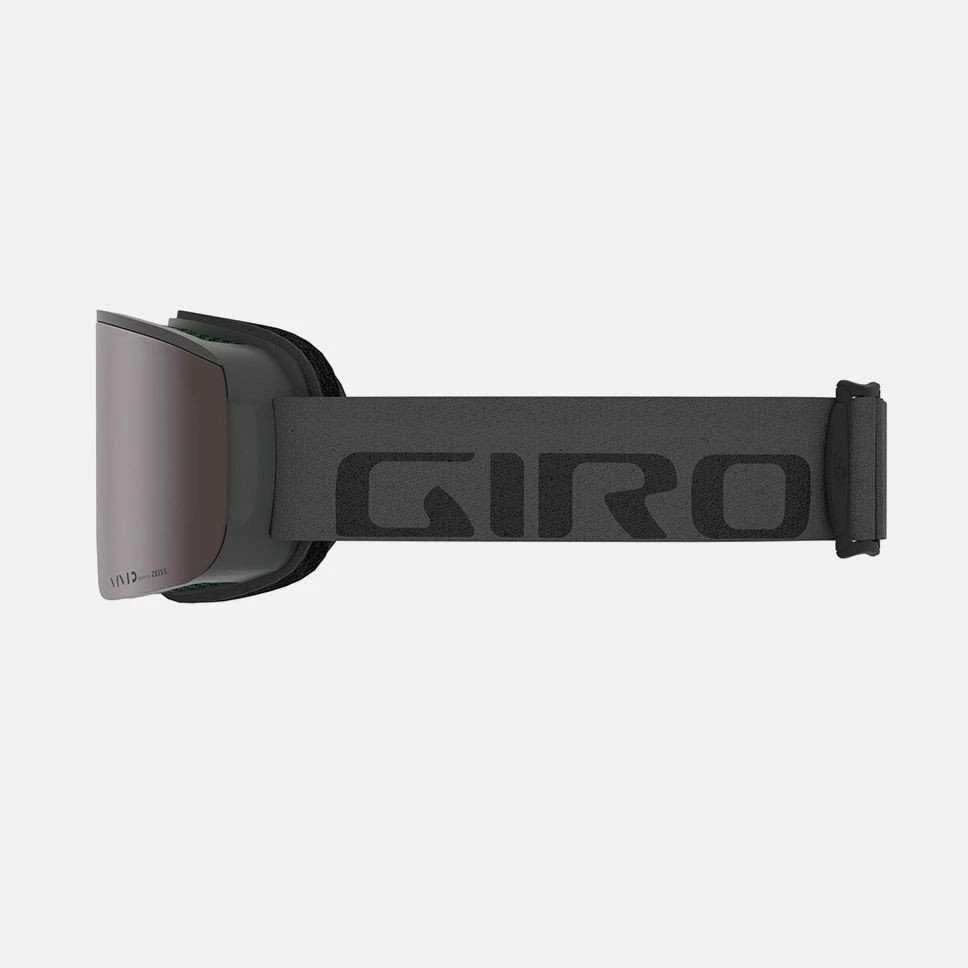 Giro Gogle žieminiai GIRO AXIS Pilkas WORDMARK (szyba VIVID ONYX 08-18% VLT S3 + VIVID INFRARED 58% S1) (NEW 2023/2024)
