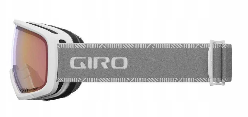Giro Gogle žieminiai GIRO MILLIE Baltas & Pilkas CHUTE (szyba VIVID INFARED 00% S2)