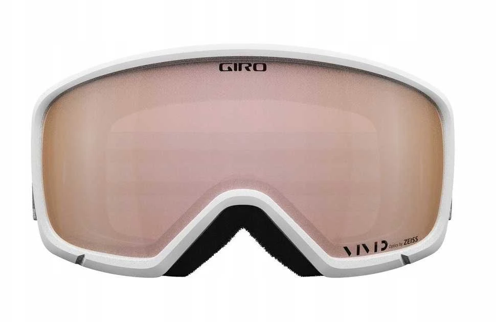 Giro Žiemos akiniai GIRO MILLIE Baltas & Pilkas CHUTE (stiklas VIVID ROSE GOLD 19-42% S2) (NAUJI 2024/2025)