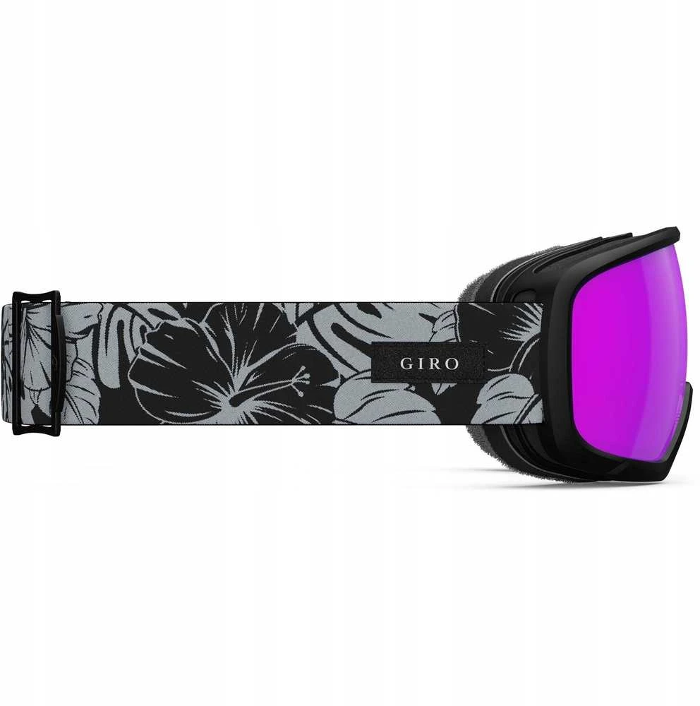Giro Gogle žieminiai GIRO MILLIE Juodas Pilkas BOTANICAL LX (szyba VIVID Rožinis 32% S2) (NEW 2024/2025)