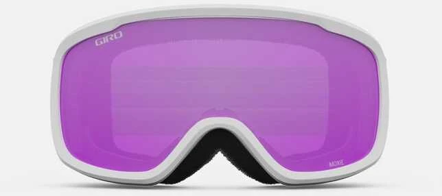 Giro Gogle žieminiai GIRO MOXIE Baltas CORE LIGHT (szyba AMBER Rožinis 19-42% S2 + Geltonas 77% S1) (NEW 2023/2024)