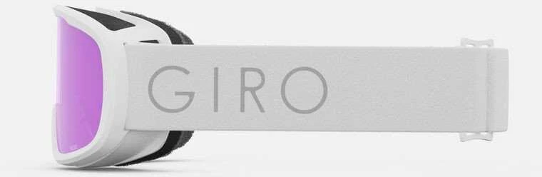 Giro Gogle žieminiai GIRO MOXIE Baltas CORE LIGHT (szyba AMBER Rožinis 19-42% S2 + Geltonas 77% S1) (NEW 2023/2024)