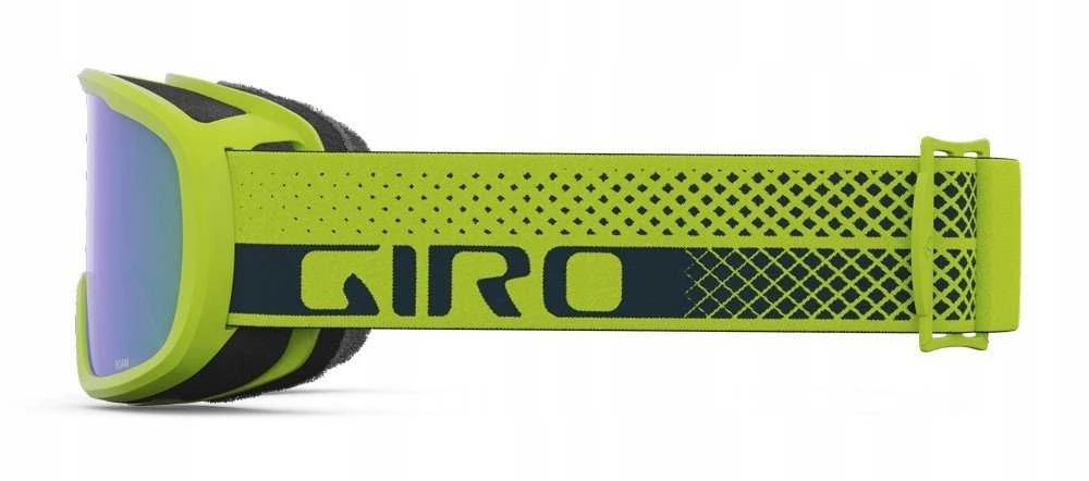 Giro Gogle žieminiai GIRO ROAM ANO LIME FLOW (szyba LODEN Žalias 26% S2 + Geltonas 77% S1) (NEW 2023/2024)