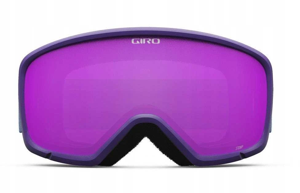 Giro Gogle žieminiai juniorskie GIRO STOMP PURPLE LINTICULAR (szyba AMBER Rožinis 19-42% S2) (NEW 2024/2025)