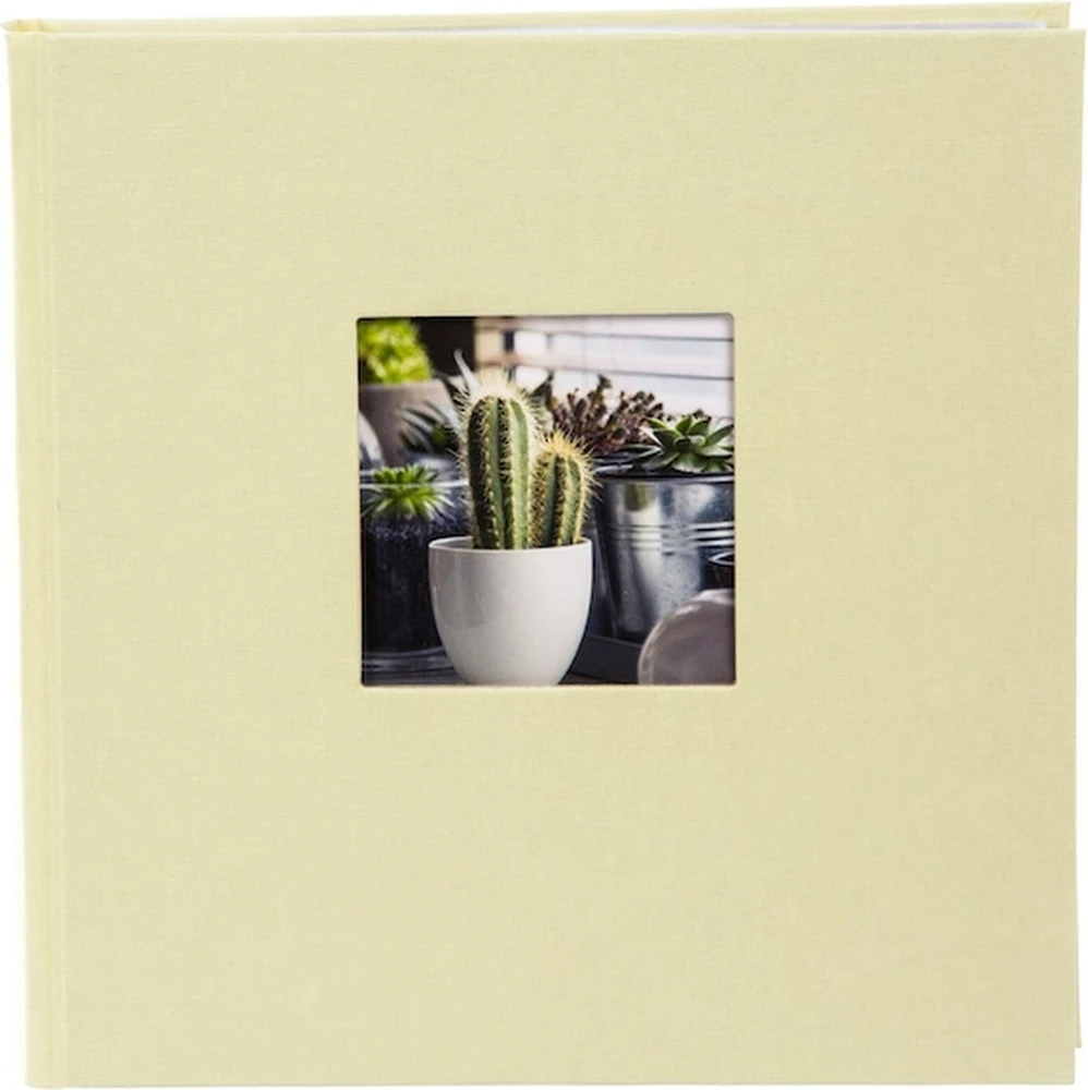 Albumas GOLDBUCH 17924 Bella Vista lime žalias, 10x15 200 kišeninis | knyginis, 23x23 , balti lapai