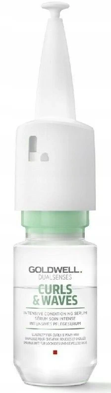 Nenuplaunamas serumas garbanotiems ir banguotiems plaukams Goldwell  Dualsenses Curl y Twist (Intensyviai drėkinantis serumas), 18ml
